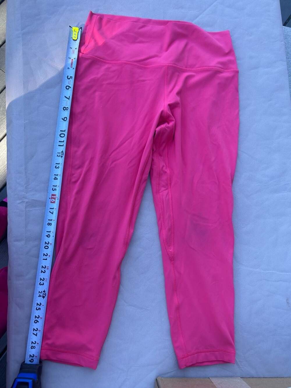 Lululemon Align High-Rise Crop Size 12 Pink Pants